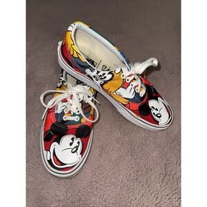 Vans Disney Era Mickey And Friends Men’s 7 Women’s 8.5